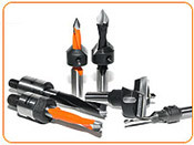 Carbide-Tipped Boring Bits (Dowel Drills)
