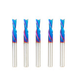 Amana Tool 46202-K-5, 5-Pack SC Spektra Extreme Tool Life Coated Spiral Plunge 1/4 Dia x 3/4 CH x 1/4 SHK 2-1/2 Inch Long Down-Cut Router Bits