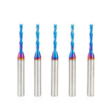 46225-K-5 5 Pack Solid Carbide Spektra™ Extreme Tool Life Coated Spiral Plunge 1/8 Dia x 13/16 x 1/4 Inch Shank