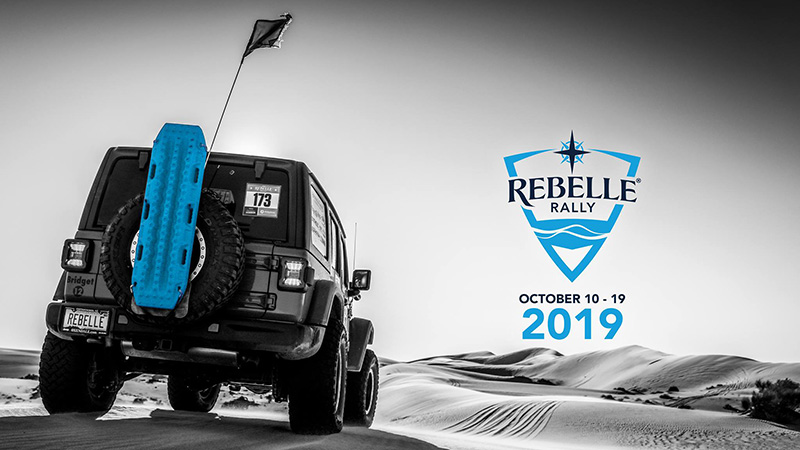 Rebelle Rally jeep in the desert Rebelle Rally jeep in the desert