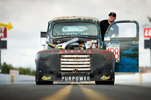 Scott Birdsall with Old Smokey