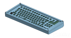 Easy75 - 75% mechanical keyboard w/custom PCB!